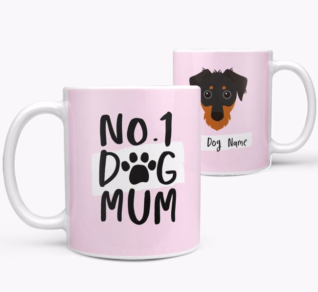 'No.1 Dog Mum' - Personalised {breedFullName} Mug